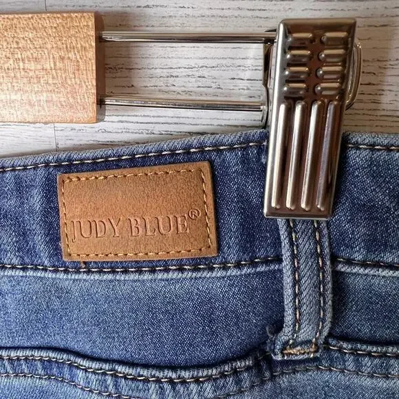 Judy Blue Jeans Womens Size 15/32 Blue Skinny Fit Medium Wash Stretch Denim - Picture 14 of 16